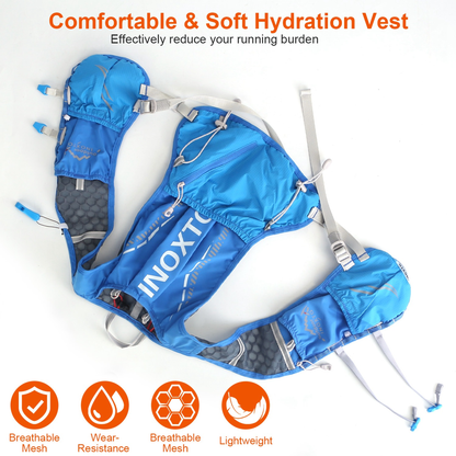 Hydration Vest Running Backpack - Blue