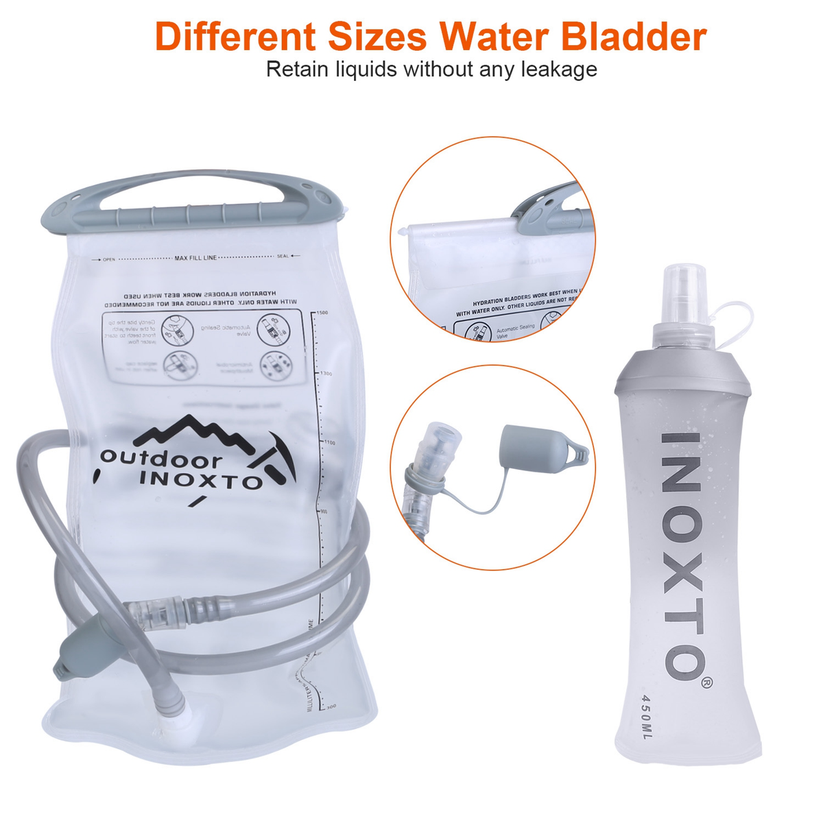 Hydration Vest Running Backpack - Blue