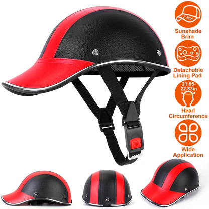 Safety Bicycle Helmet with Visor