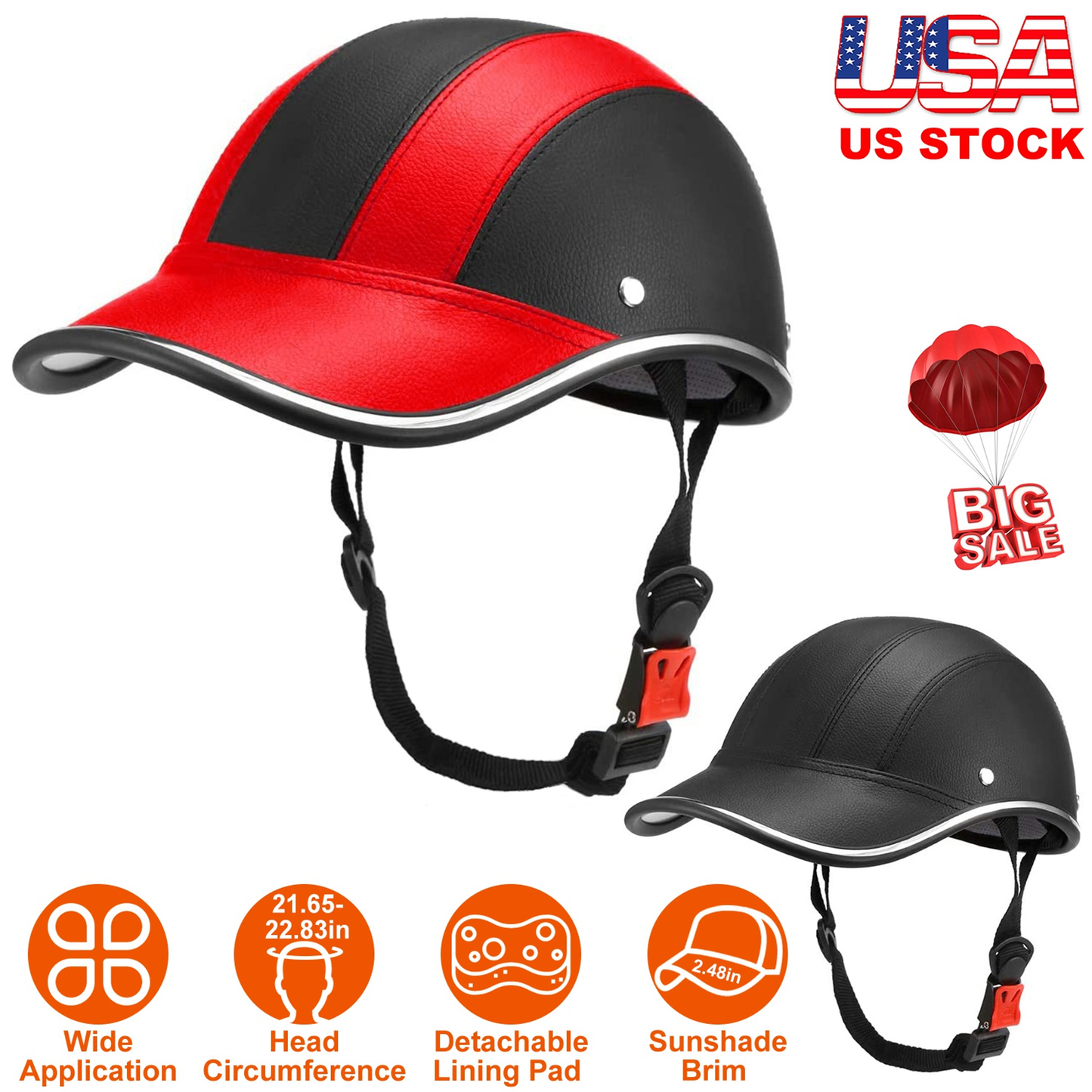 Safety Bicycle Helmet with Visor