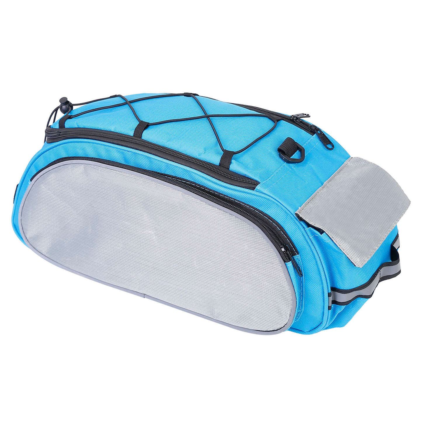Bicycle Rear Seat Carrier Bag with Reflective Straps