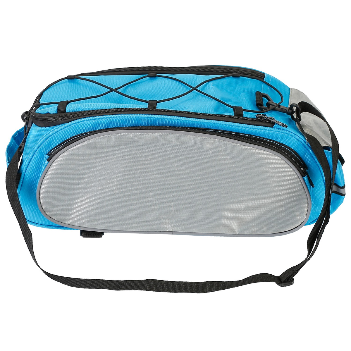 Bicycle Rear Seat Carrier Bag with Reflective Straps