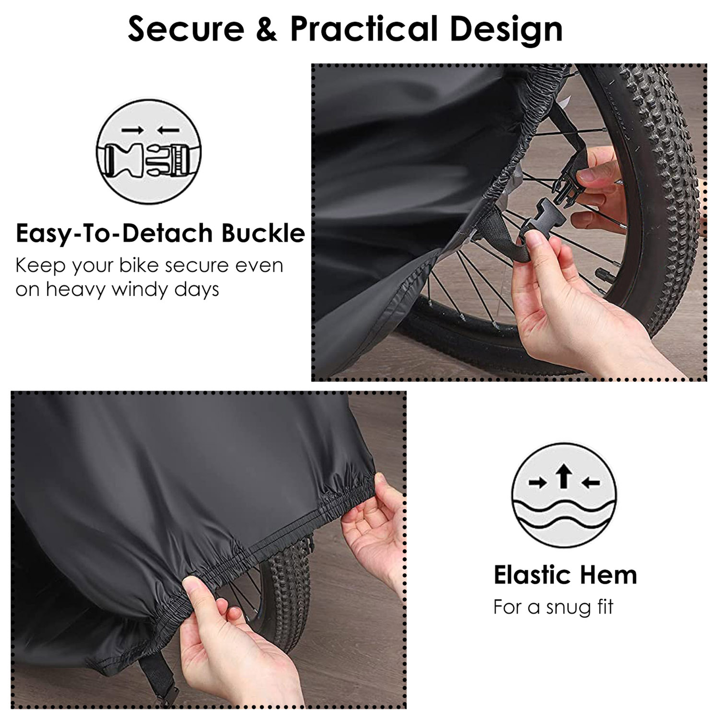 Outdoor Waterproof Bike Cover - XL