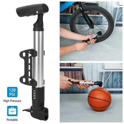 Mini Portable Bike Pump & Ball Inflator