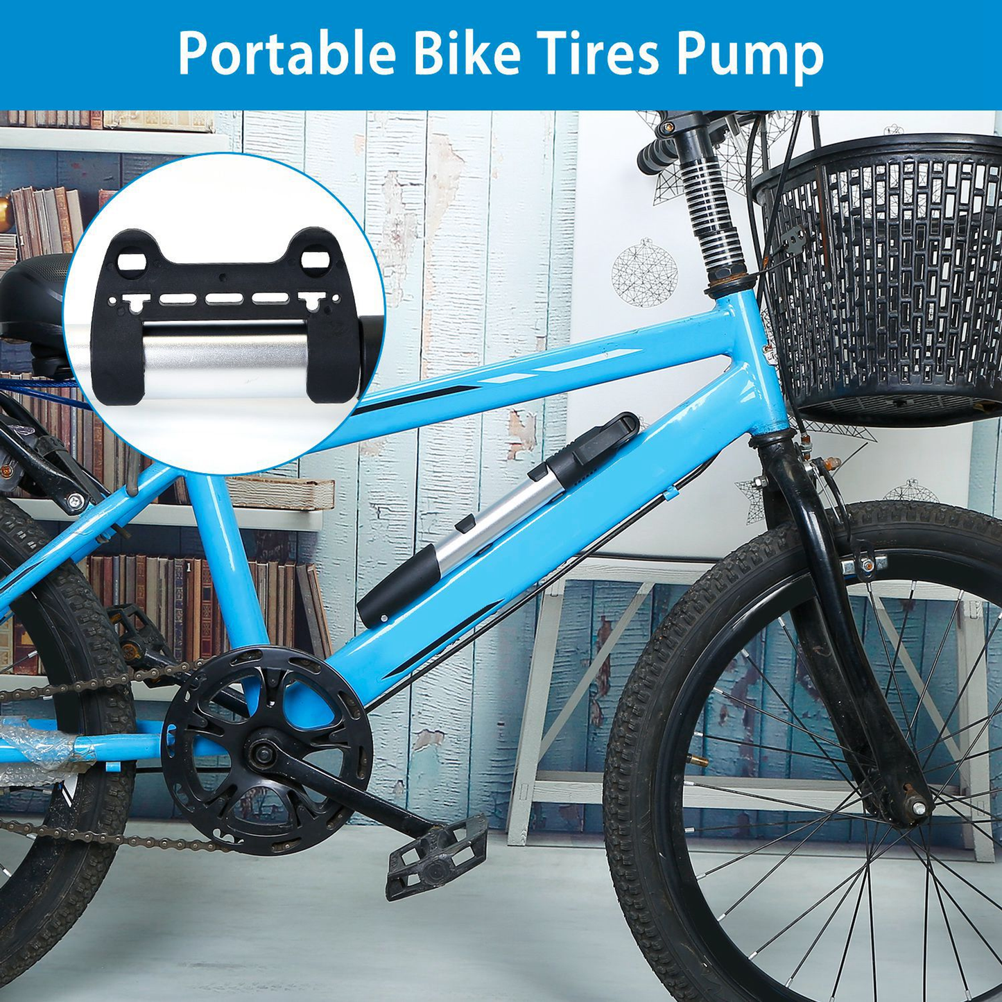 Mini Portable Bike Pump & Ball Inflator