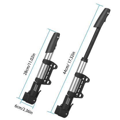 Mini Portable Bike Pump & Ball Inflator
