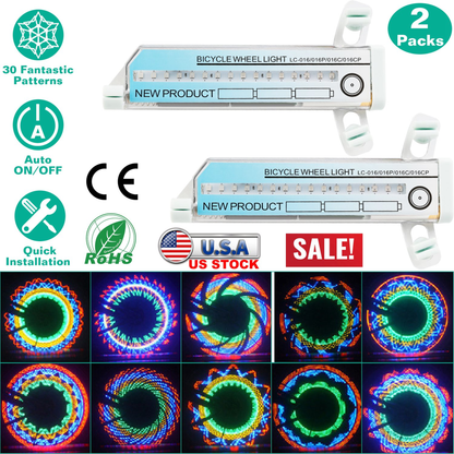 LED Bicycle Wheel Spoke Lights