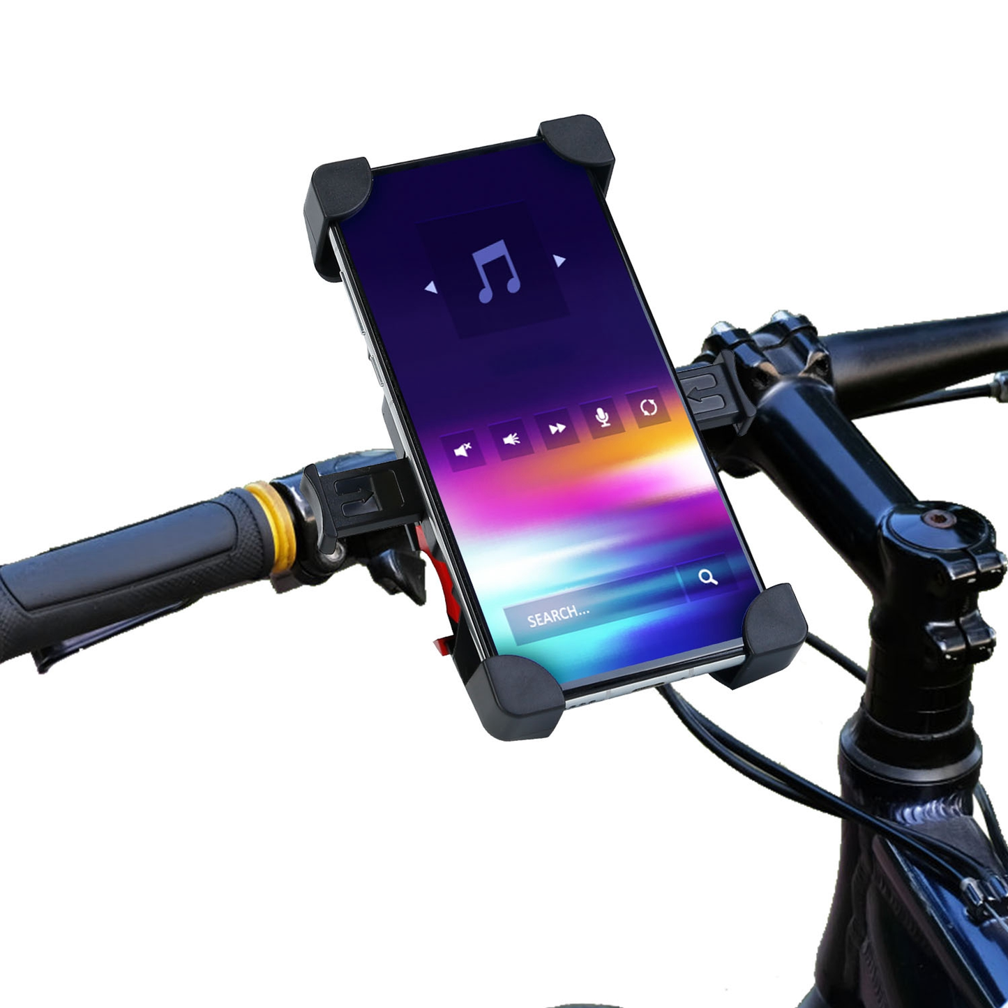 Rotatable Bike & Motorcycle Handlebar Phone Mount
