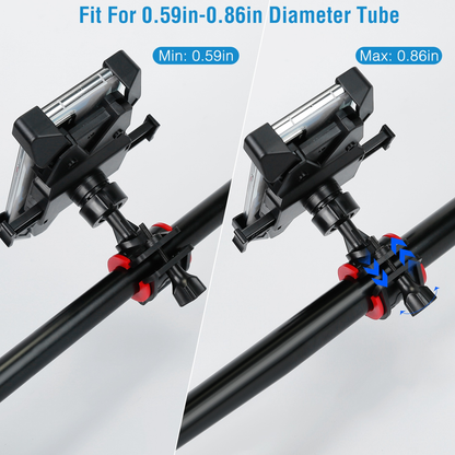 Rotatable Bike & Motorcycle Handlebar Phone Mount