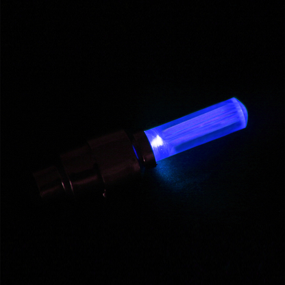 LED Bike Wheel Valve Cap Lights (2-Pack)