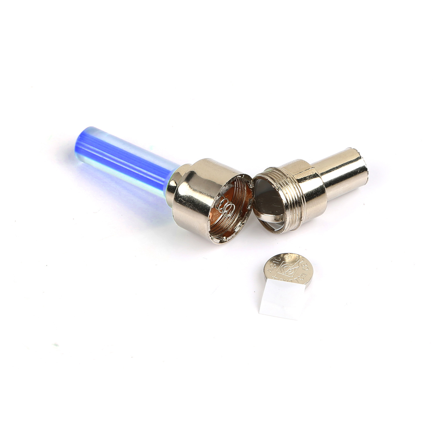 LED Bike Wheel Valve Cap Lights (2-Pack)