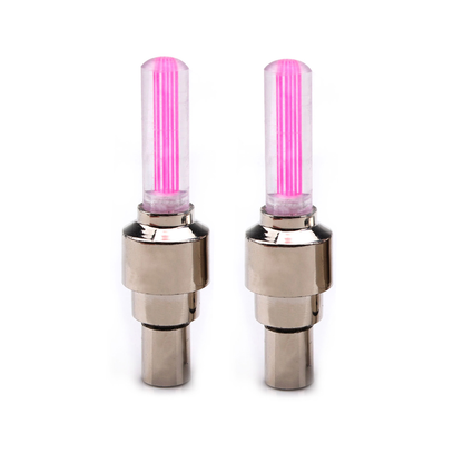 LED Bike Wheel Valve Cap Lights (2-Pack)