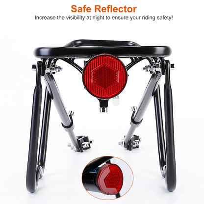 Adjustable Rear Bike Cargo Rack Aluminum