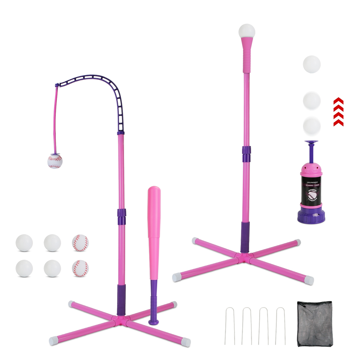 3-in-1 Baseball Toy Set for Kids