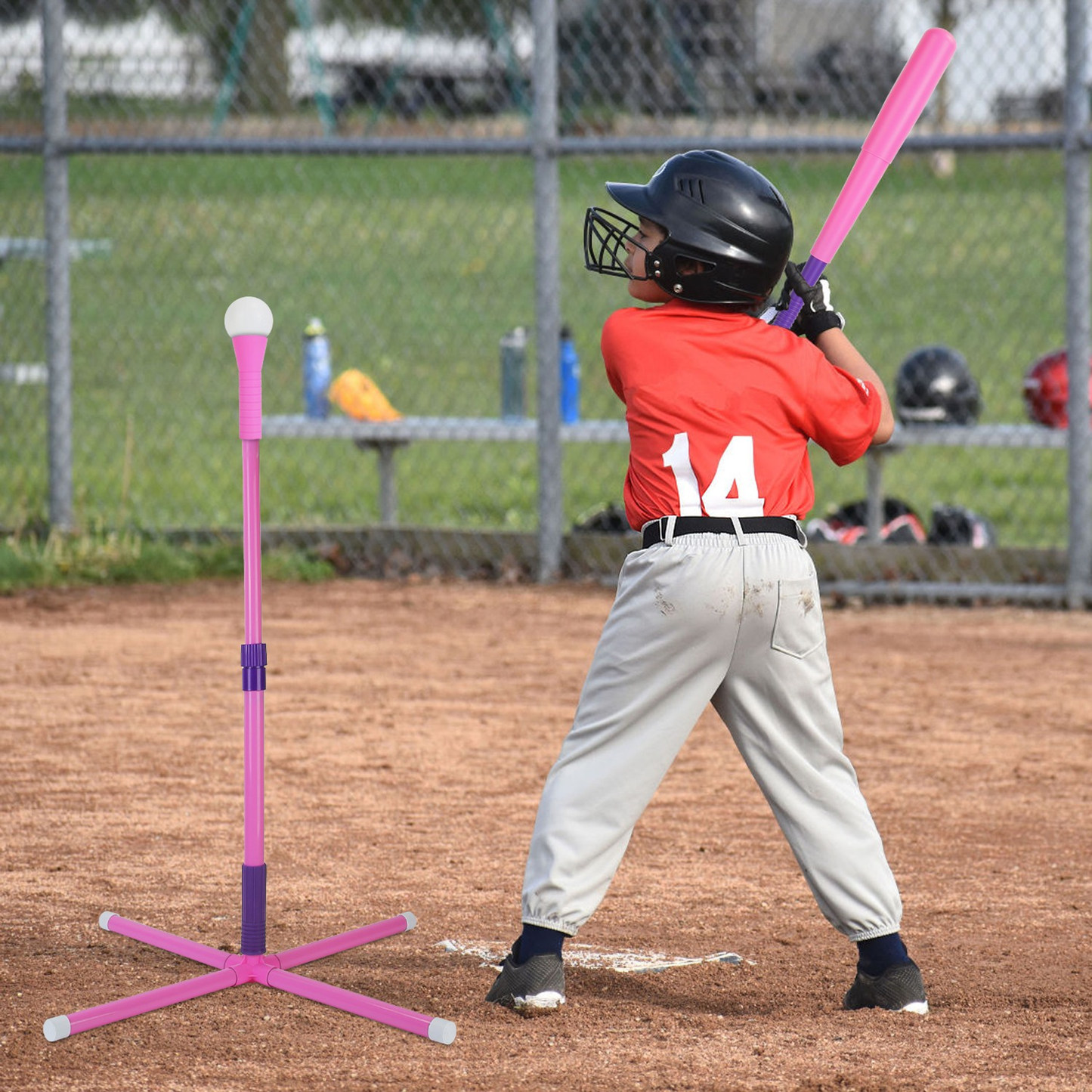 3-in-1 Baseball Toy Set for Kids