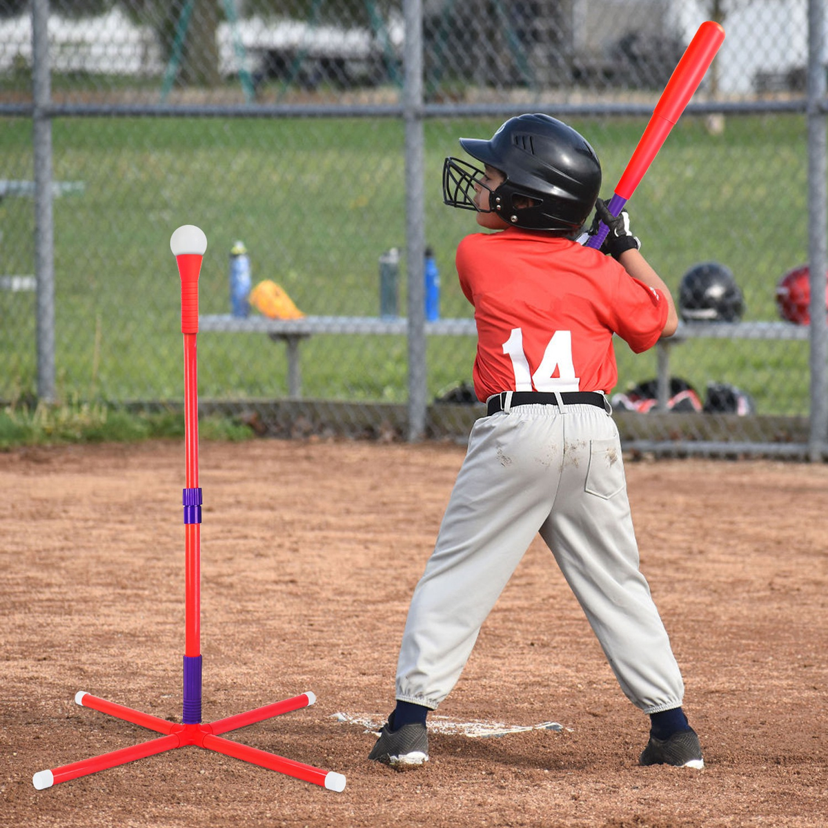 3-in-1 Baseball Toy Set for Kids