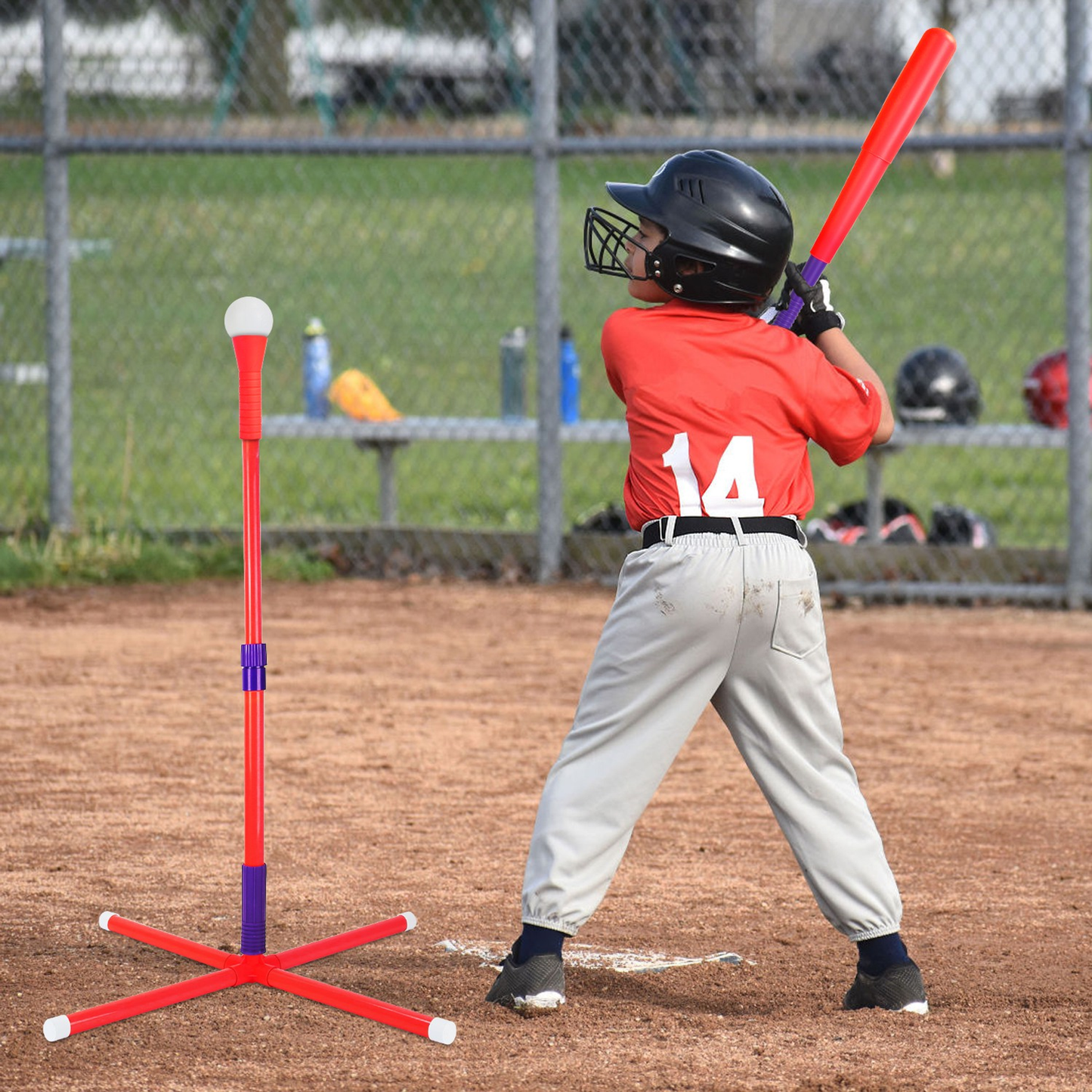 3-in-1 Baseball Toy Set for Kids