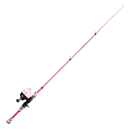 Kids Fishing Pole Set 4 ft Telescopic - Pink