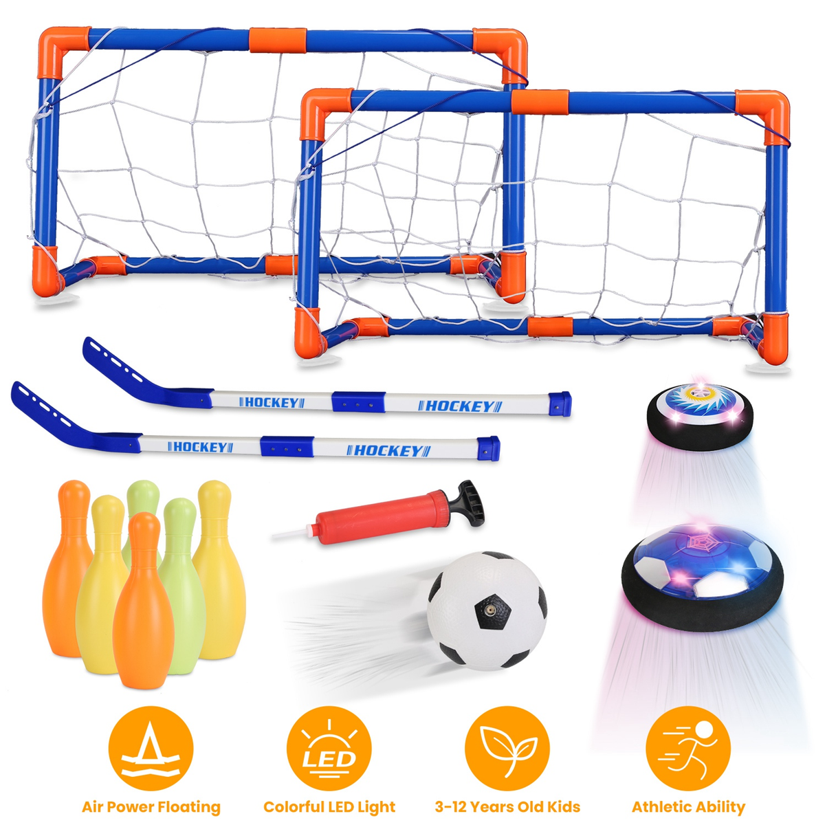 Hover Soccer Ball Toy Set