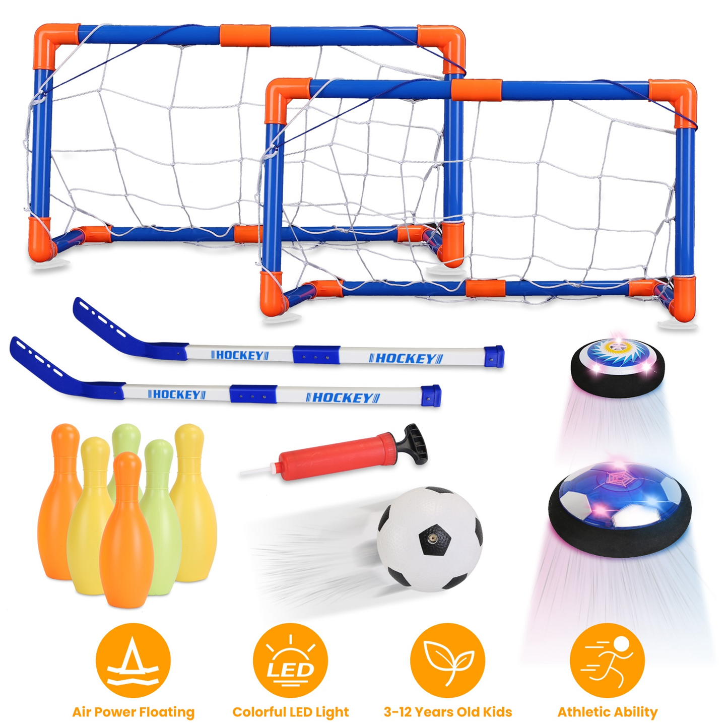 Hover Soccer Ball Toy Set