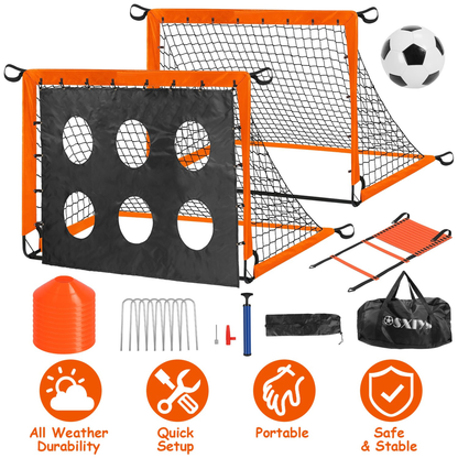 Kids Soccer Goals Set for Backyard Play