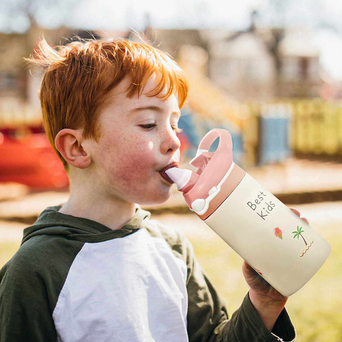 Kids Insulated Stainless Steel Water Bottle