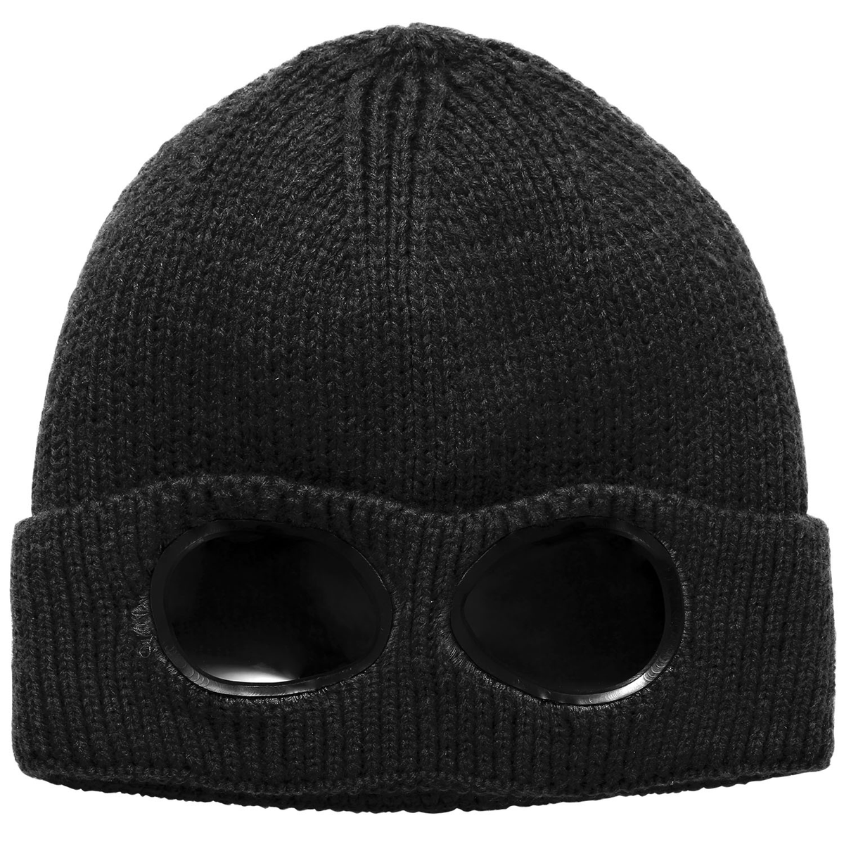 Unisex Knit Beanie Hat Black