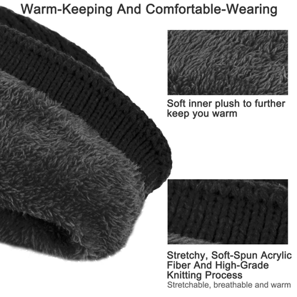 Unisex Knit Beanie Hat