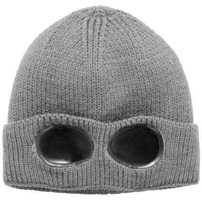 Unisex Knit Beanie Hat Grey