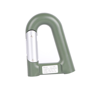 Carabiner 4-in-1 Power Bank Green