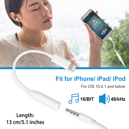 Lightning to 3.5mm Headphone Jack Adapter