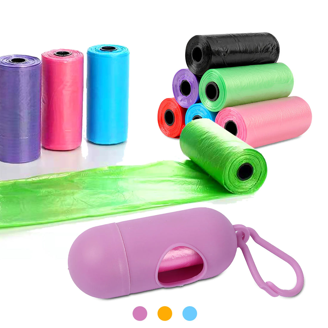 10 Rolls 150 Count Dog Waste Bags