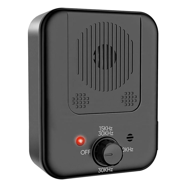 Ultrasonic anti-barking device front angle