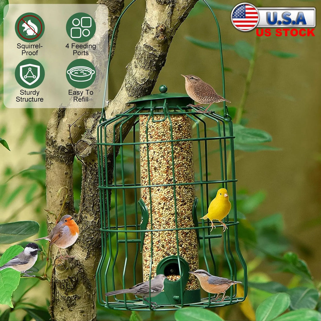 Outdoor Wild Bird Feeder