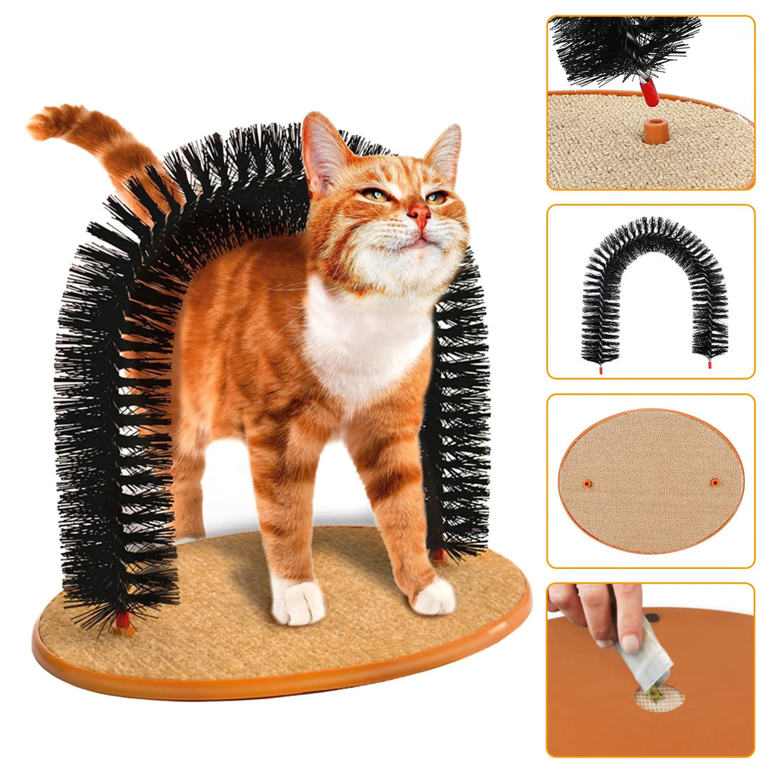 Cat Arch Self Groomer Cat