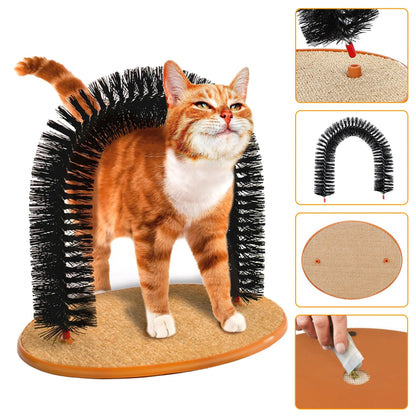 Cat Arch Self Groomer Cat