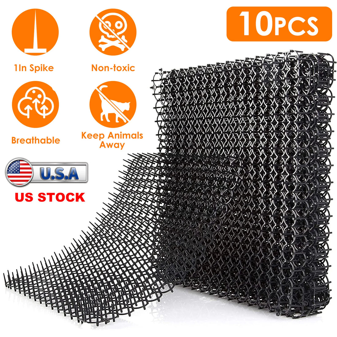 10Pcs Cat Spike Mat