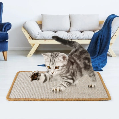 Cat Scratching Mat Natural Sisal Anti-Slip Mat