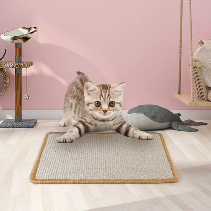 Cat Scratching Mat Natural Sisal Anti-Slip Mat