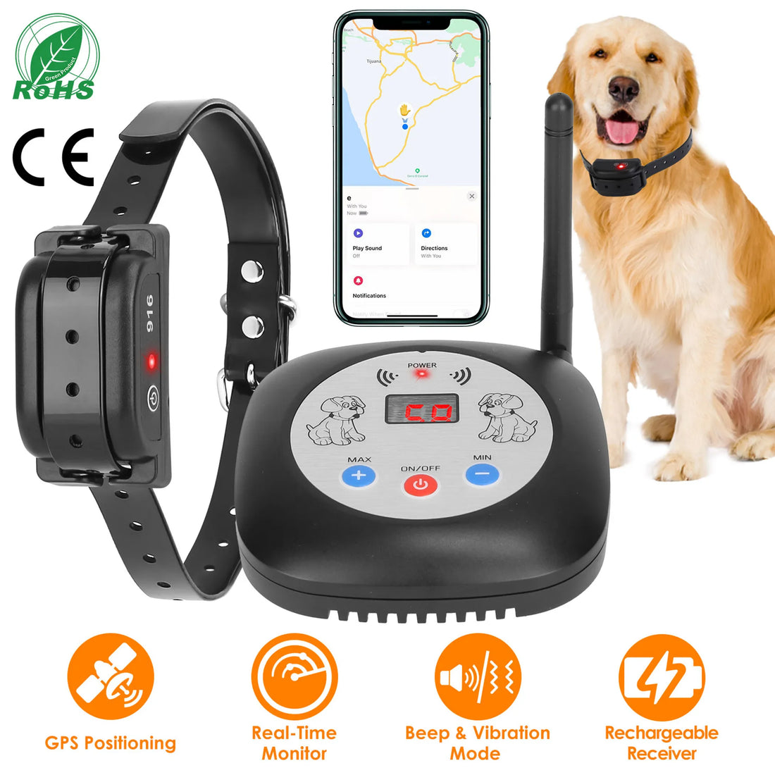 328FT Electric Wireless Dog Fence