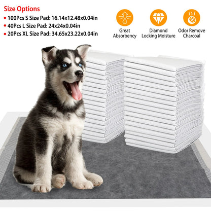 40Pcs Dog Pee Training Pads
