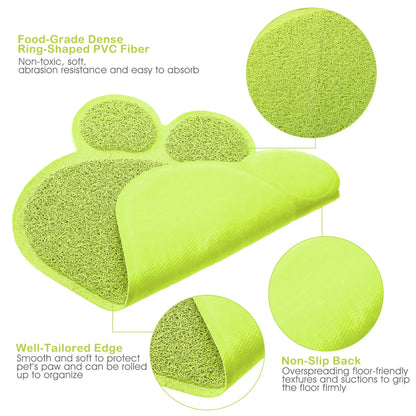 Dog Cat Bowl Mat