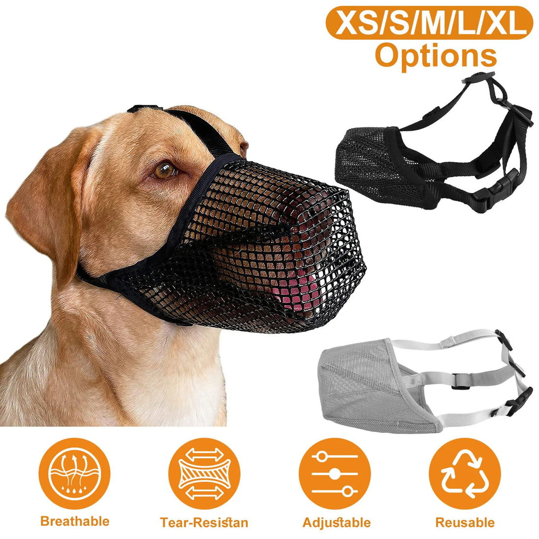 Pet Muzzle Mask