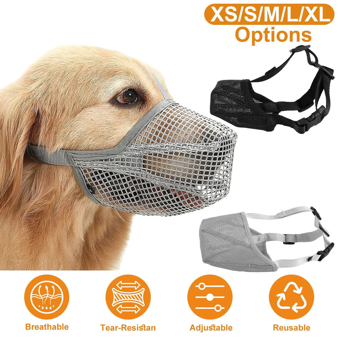 Pet Muzzle Mask