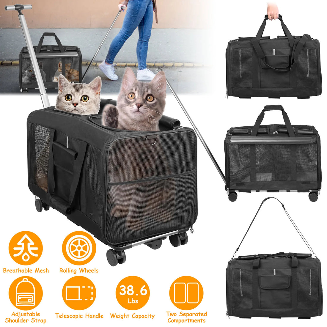 Double-Compartment Pet