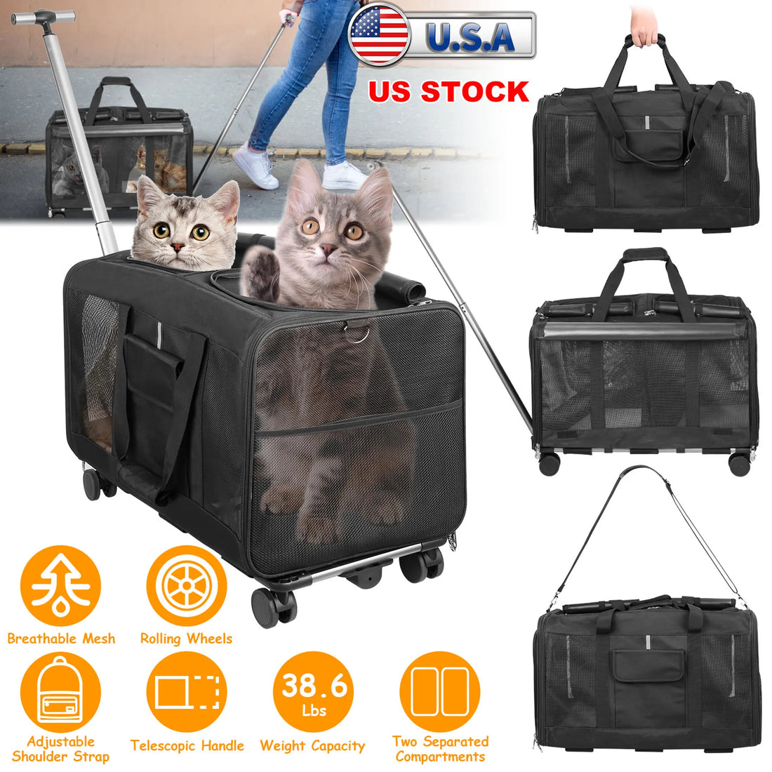 Double-Compartment Pet