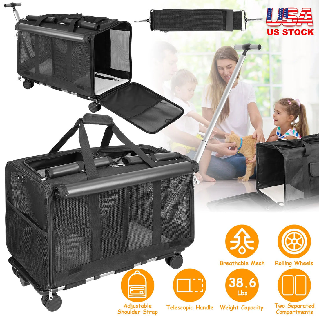 Double-Compartment Pet