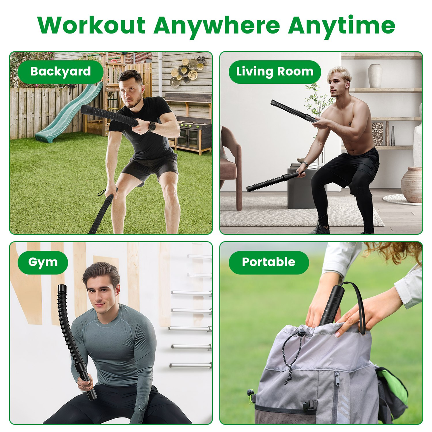 Ropeless Battle Ropes