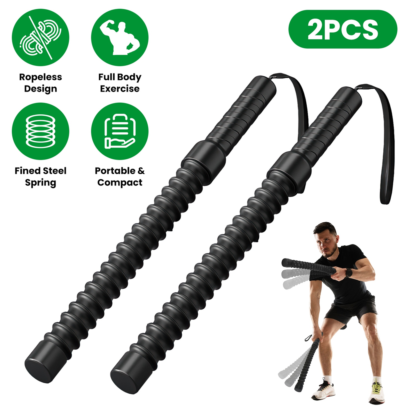 Ropeless Battle Ropes