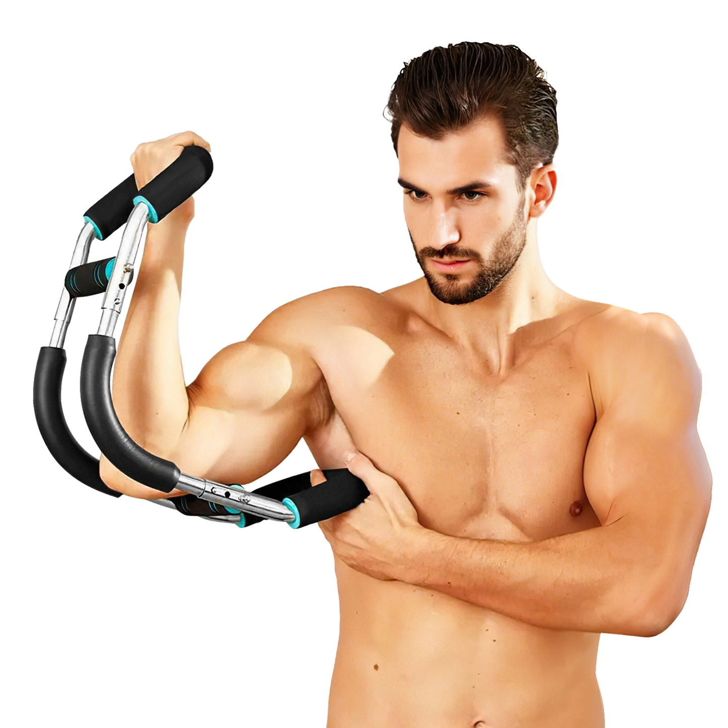 Adjustable Twister Arm Exerciser Spring Workout Bar